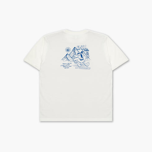 T-SHIRT - CHILLVIBE - BROKEN WHITE