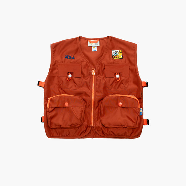 VEST - LAFFY KIDS DUSTY ORANGE