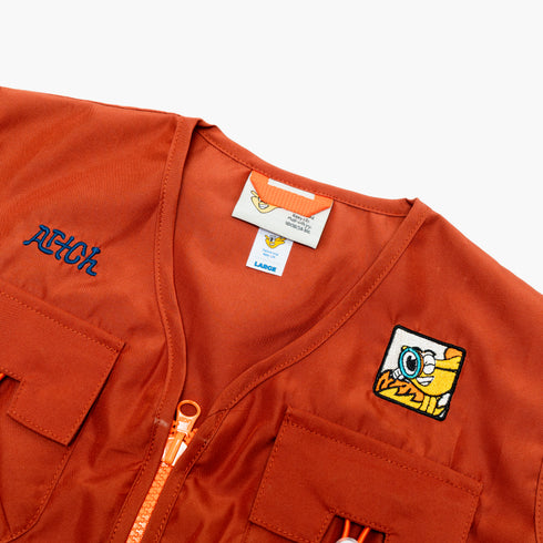 VEST - LAFFY KIDS DUSTY ORANGE