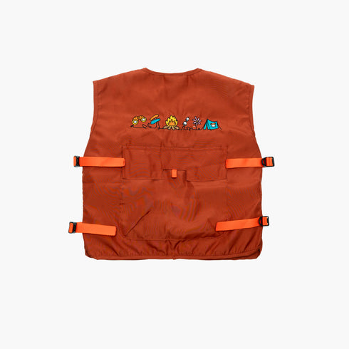 VEST - LAFFY KIDS DUSTY ORANGE