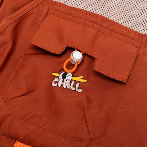 VEST - CORETO DUSTY ORANGE