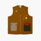 VEST - FURIOUS BROWN