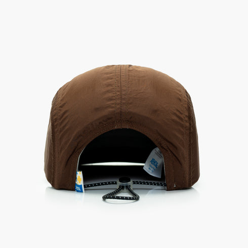 CAPS AND HATS ZIPLINE - BROWN