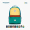 BACK TO SCHOOL - LEMON DROP - BACPACK