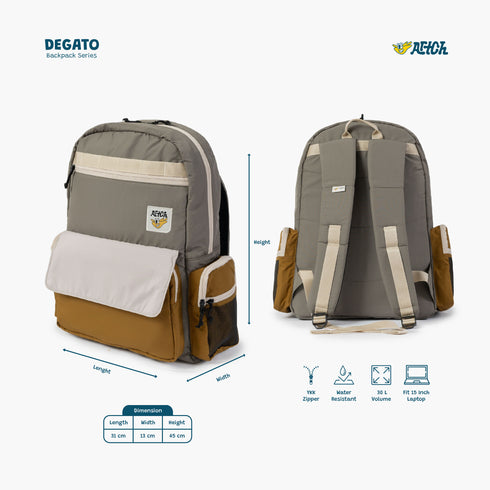 DEGATO - OLIVE GREY