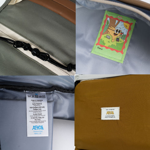 BACK TO SCHOOL - OLIVE GREY