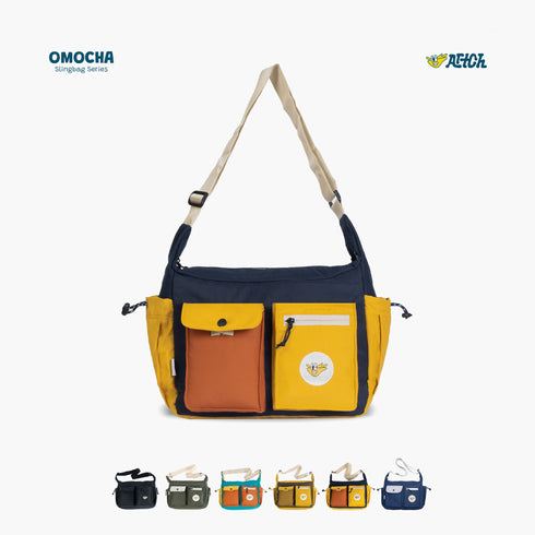 OMOCHA - NAVY ORANGE