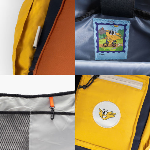 OMOCHA - NAVY ORANGE