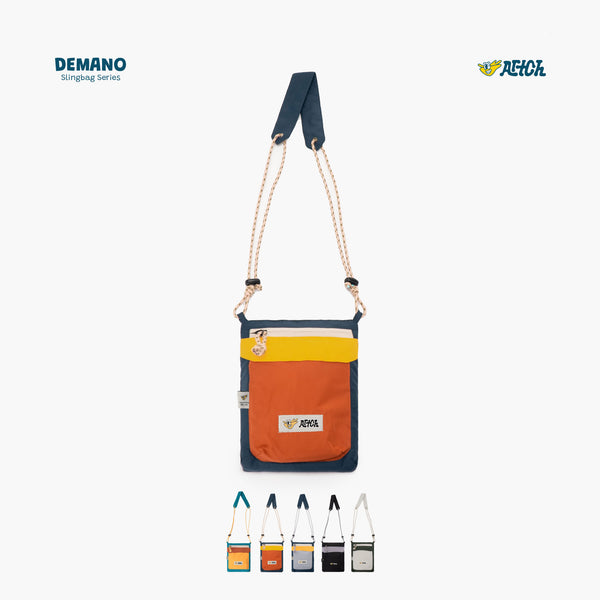 DEMANO - NAVY ORANGE