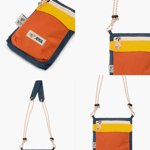DEMANO - NAVY ORANGE