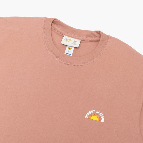 Artch x Sunset Di Kebun - Groovy Duck Peach - Kaos T-shirt