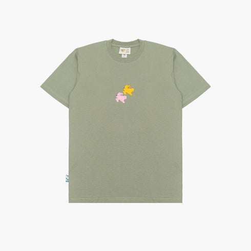 Artch x Sunset Di Kebun - Soft Rebellion Pastel Green - Kaos T-shirt
