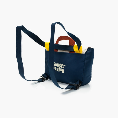 Artch x Sunset Di Kebun - Satchel Navy - Backpack Sling Bag Tas Selempang