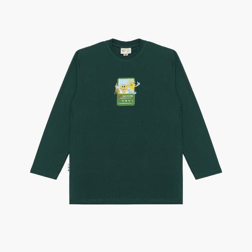 Artch x Sunset Di Kebun - Evening Playback Green - Kaos T-shirt