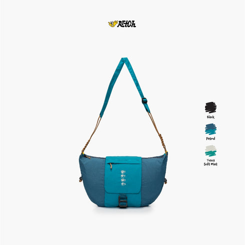 Fluffer Petrol - Sling Bag