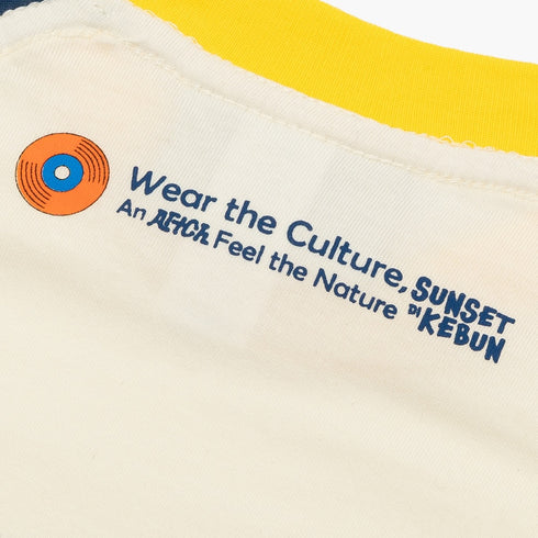 Artch x Sunset Di Kebun - Little Beetle Broken White - Kaos T-shirt Kids