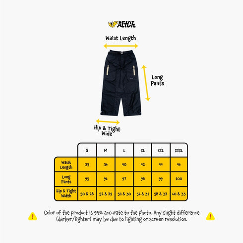 Voxen Hitam - Cargo Pants