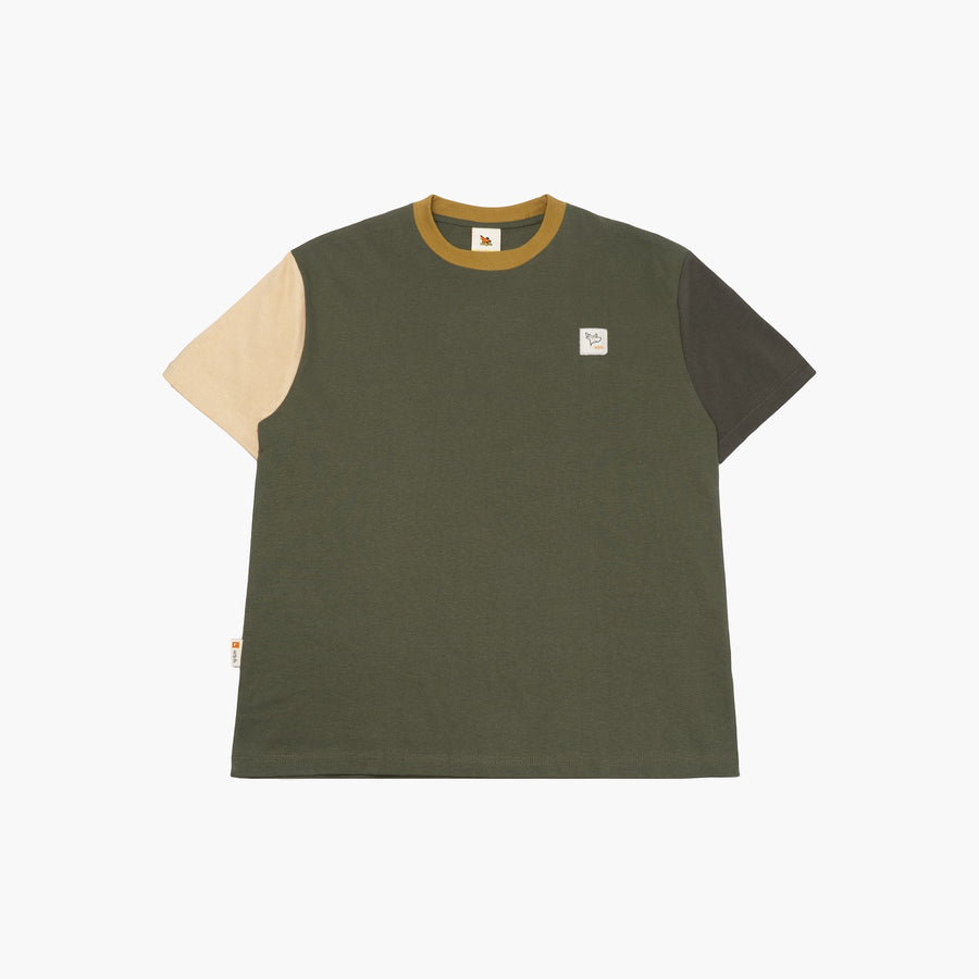 T-SHIRT OVERSIZE- TROISTONE OLIVE
