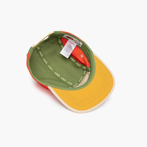CAPS AND HATS - BESHTA OLIVE ORANGE